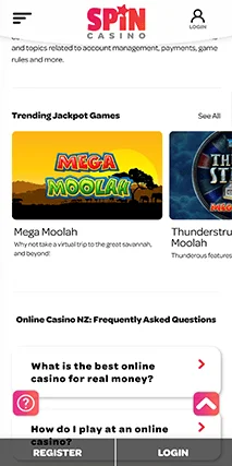 spin casino nz exclusive bonuses