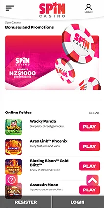 spin casino nz reliable and secure