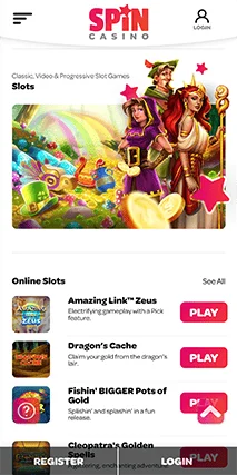 spin casino nz slot machines